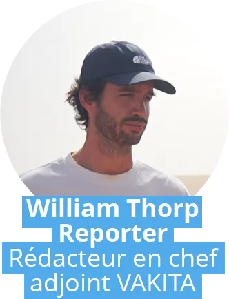 William Thorp, reporter - rédacteur en chef adjoint Vakita